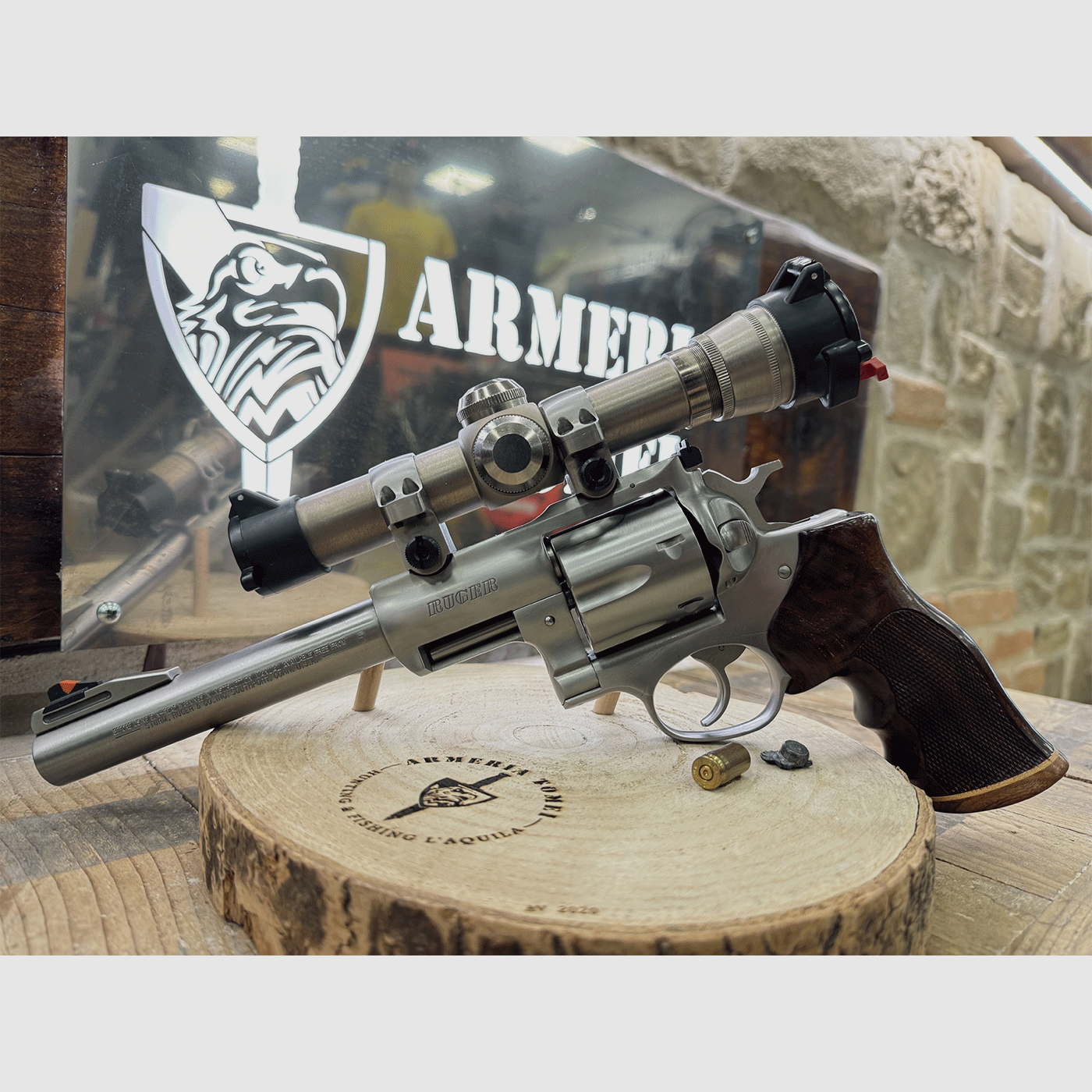 USED – REVOLVER – RUGER MOD. SUPER REDHAWK 7.5" cal. 44 Mag., image 1 of 7