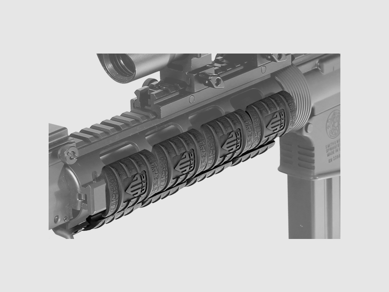 UTG® Low Profile Max Security Rail Guard 12pcs BLK, immagine 2 di 3