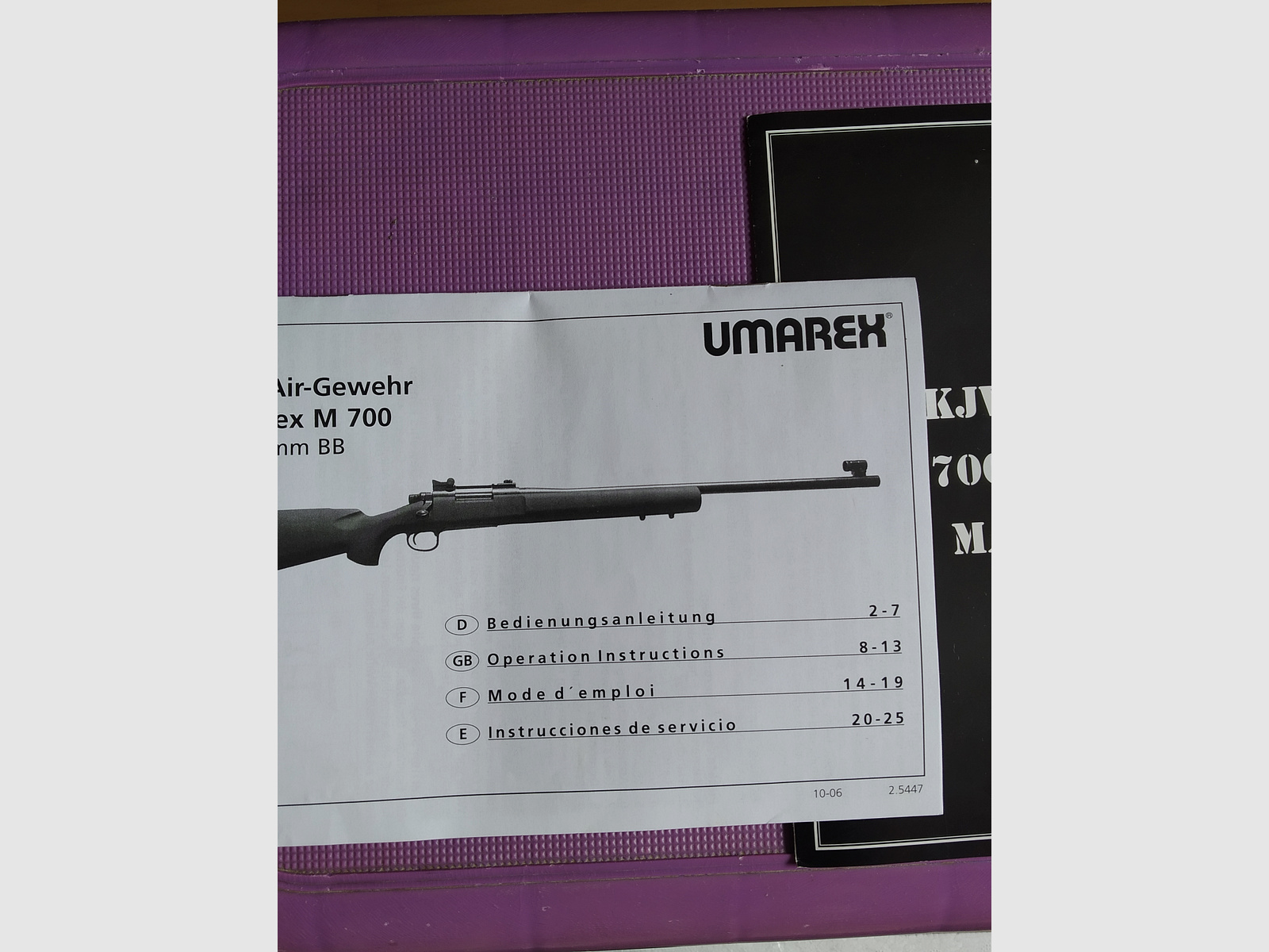 Soft-Air-Gewehr Umarex M 700 cal. 6mm BB