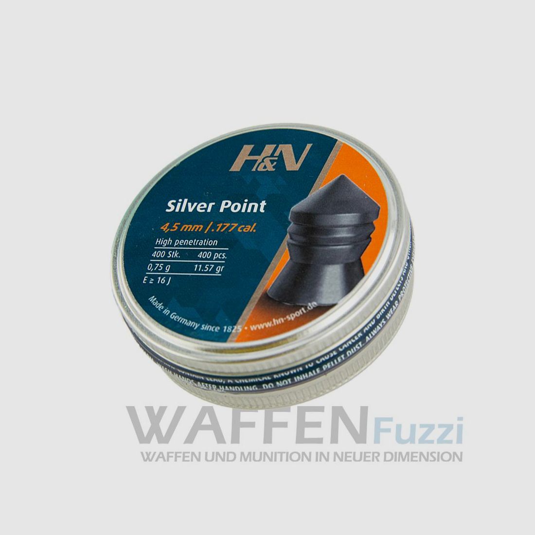 H&N Silver Point 400Stk. Diabolo Kaliber 4,5mm