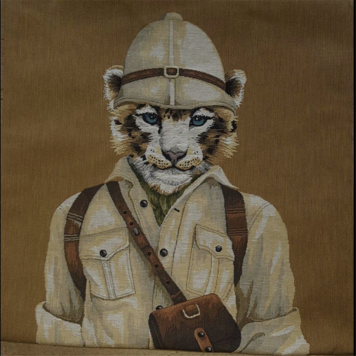 Cojín Lovergreen Motivo Cojín Safari de Tigre