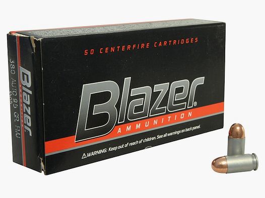 CCI Blazer Aluminium .38 Special 95GR TMJ 50 patronen