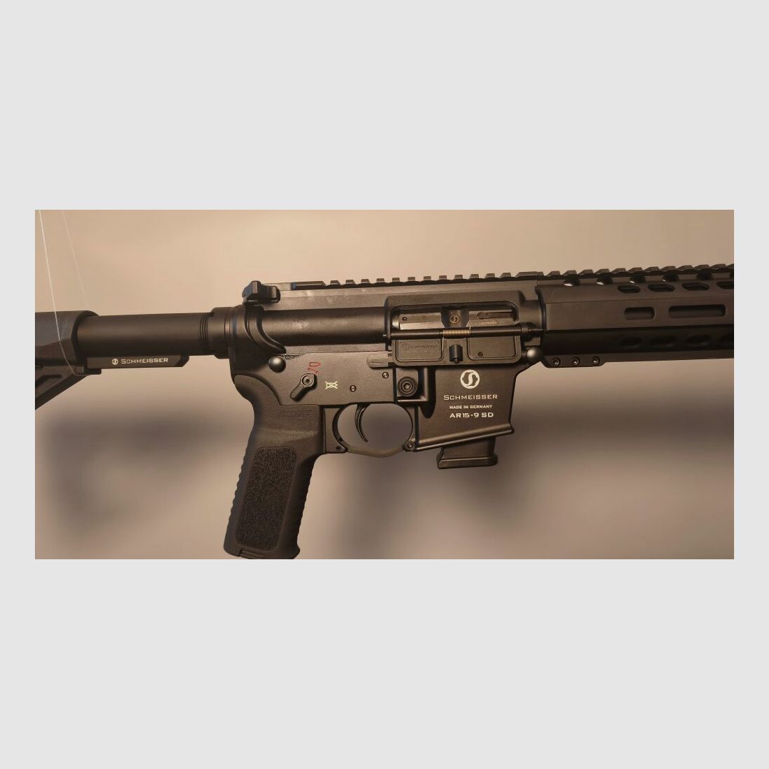 Schmeisser AR15-9 S4F SD Integral Suppressed 9.92" Barrel 9mm Luger