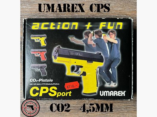 CO2-Pistole  Umarex Modell CPS  in 4,5mm