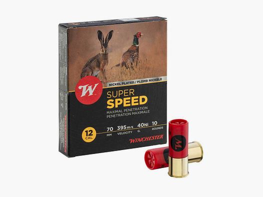 Winchester 12/70 Super Speed G2 Nickelgeschosse 40g - Super Speed G2 Nickel Kal. 12-70, Boden von 23, 40 gr, N°2