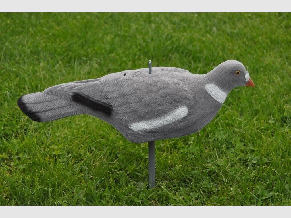Pigeon floqué empilable, image 1 sur 4