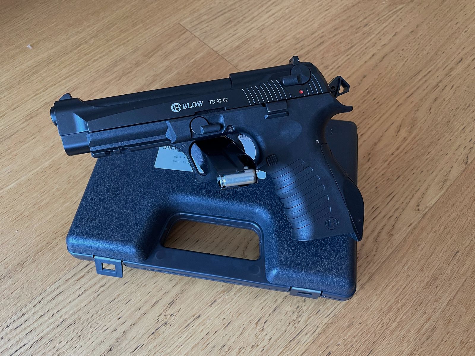 BLOW TR92-02 Black – 9 mm P.A.K. / Beretta M9A3 / M9A4 Style – Wysyłka na terenie całej UE / EU-Wide Shipping, zdjęcie 5 z 11