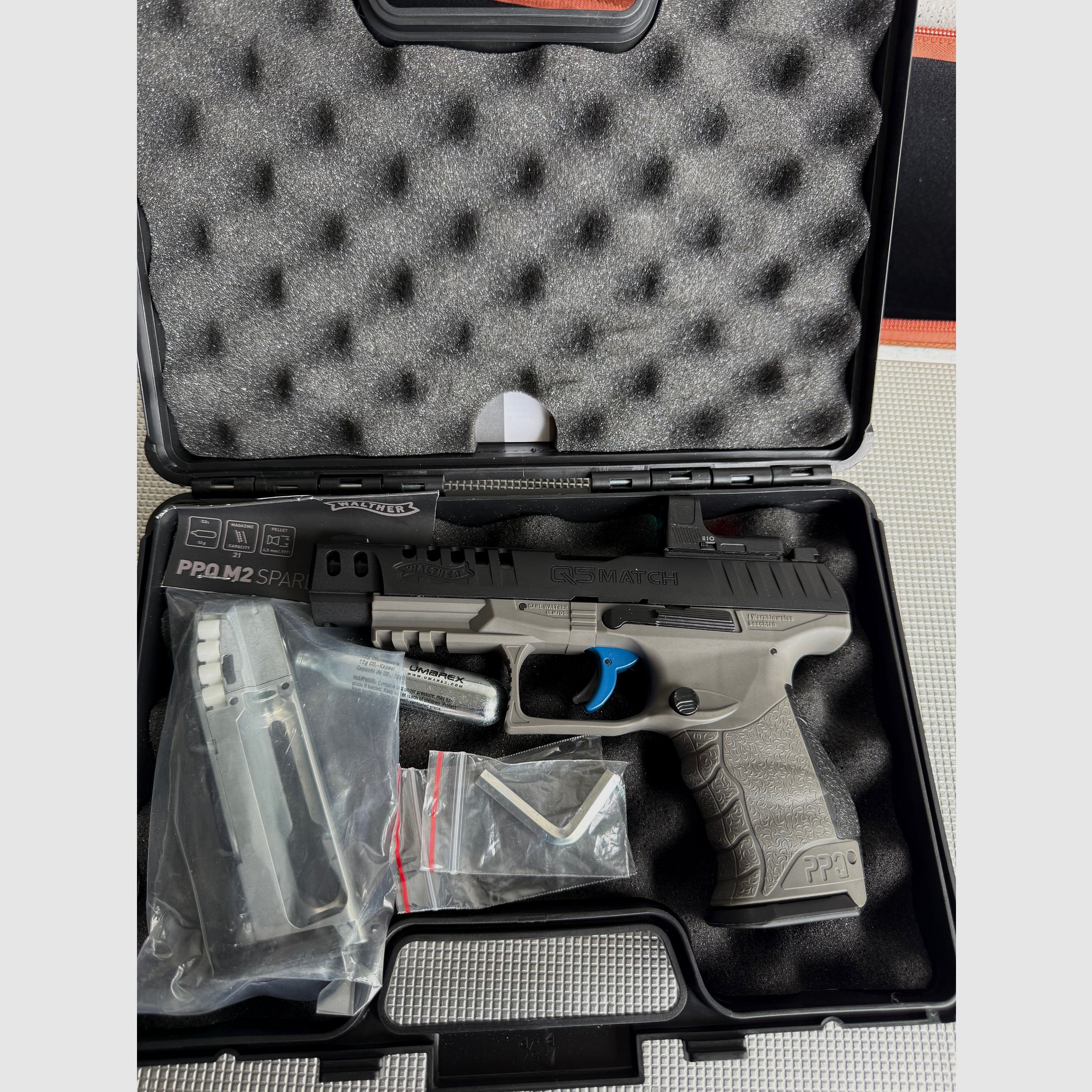 Walther CO2-Pistole Walther Q5 Match