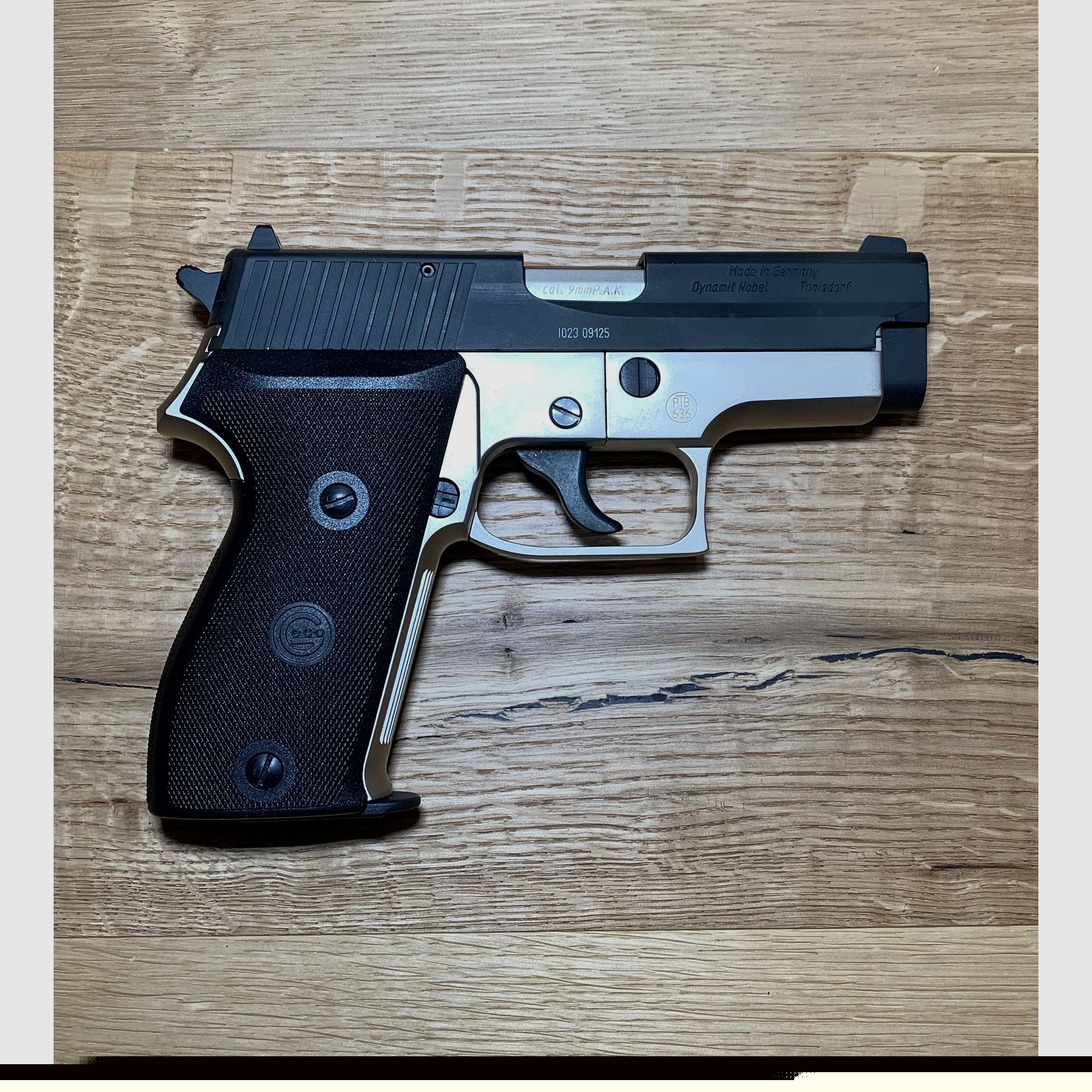 Geco Mod. 225 Pistolet sygnałowy 9mm P.A.K. od Dynamit Nobel (odpowiednik Sig Sauer)