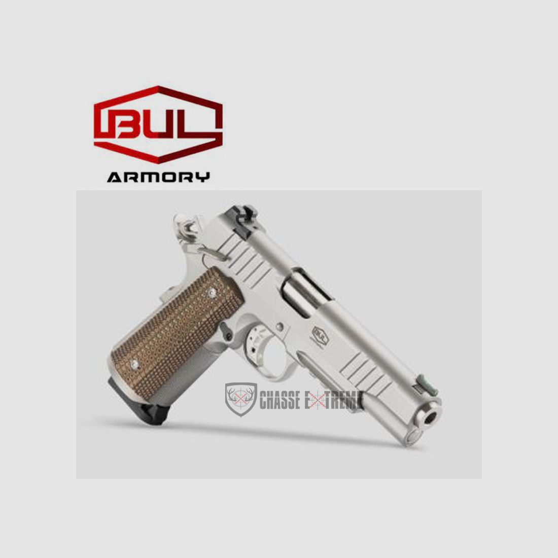 Pistole BUL 1911 EDC Inox 5" Kal. 9 mm, Bild 1 von 4