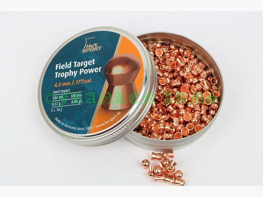 H&N Field Target Trophy Power 4,50mm 300 Stück 24029-21