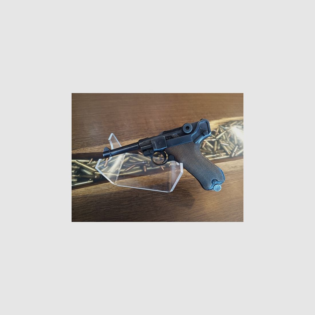 Pistole Mauser P08 9mmLuger byf 1941 nummerngleich