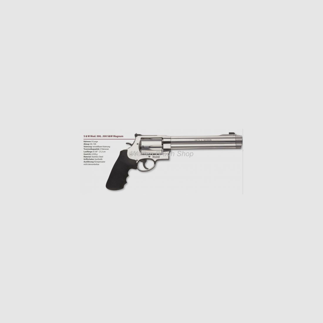 Smith & Wesson Mod 500 8 3/8 Zoll 500 S&W Mag