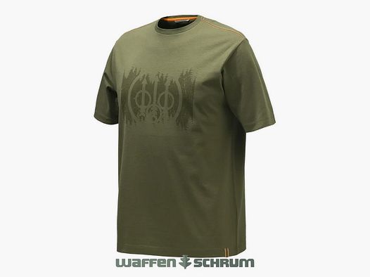 T-shirt Beretta Trident Olive Foncé
