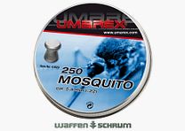 Diabolo Mosquito 5,5mm (.22) lata 250 pcs cabeza plana