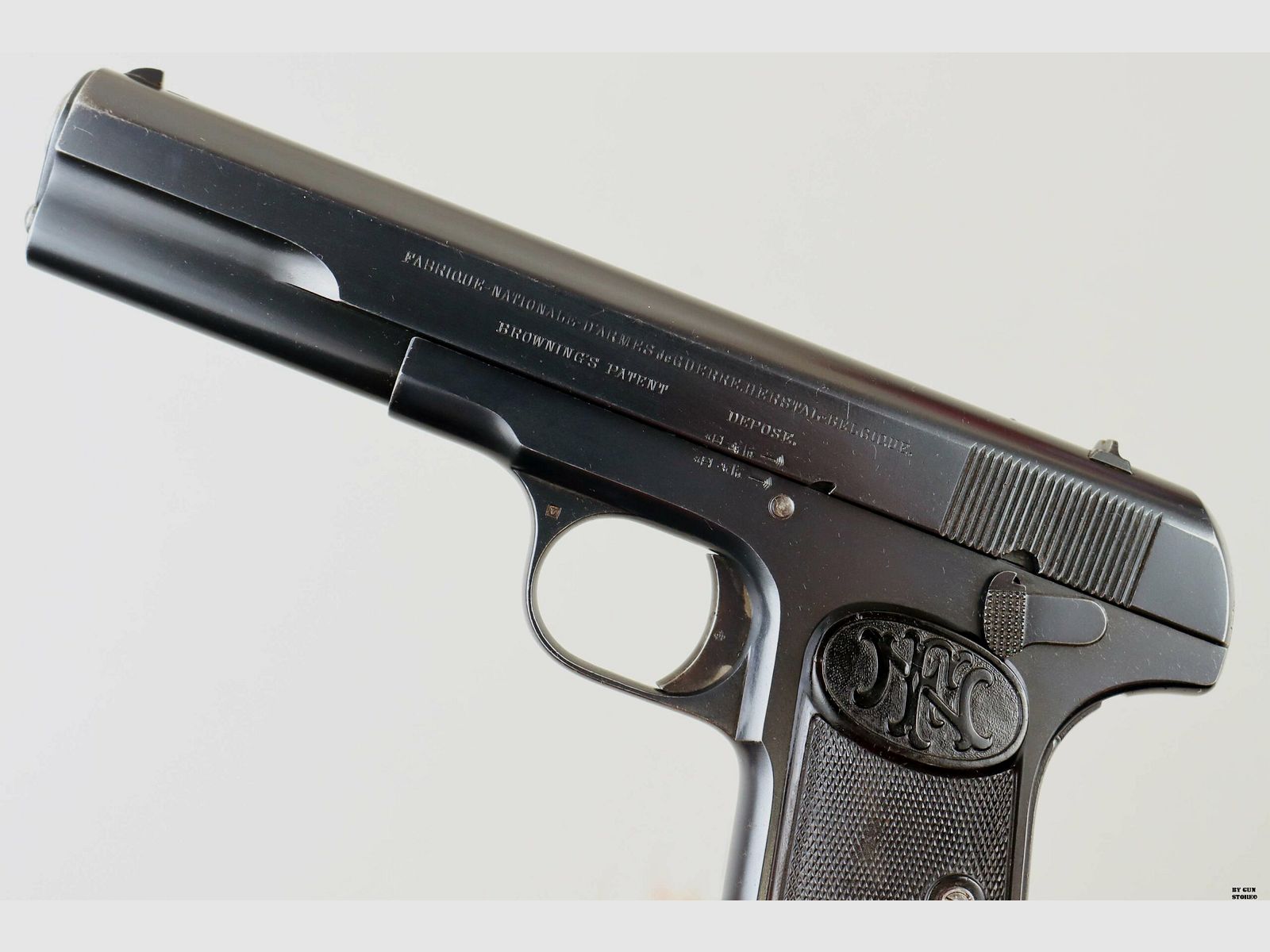 Pistola Fabrique Nationale F.N. mod. 1903 – M/07 cal. 9 Br. L. matr. 1628, immagine 6 di 10