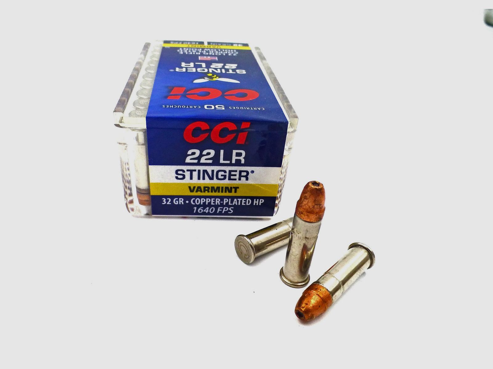 CCI Stinger HP 22LR patronen