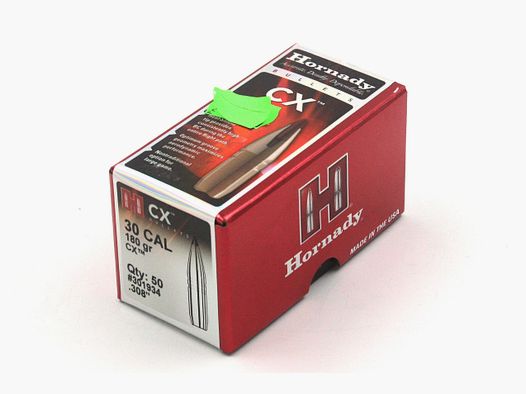 Büchsengeschosse, Hornady .308 Interlock SP, 180gr, 100 Stk, .308 Win.