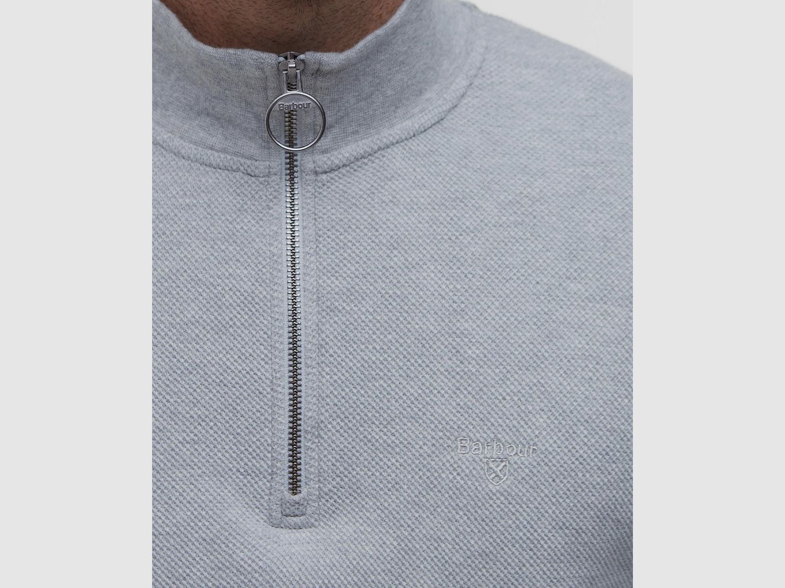 Barbour Pullover Pique Interlock Half-Zip