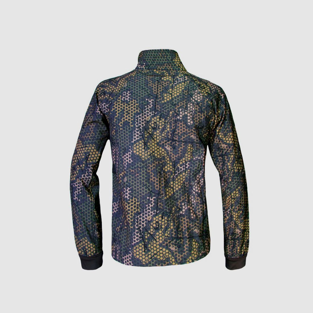 SOFTSHELL-JACKE MIT WALDMUSTER, Bild 2 von 2