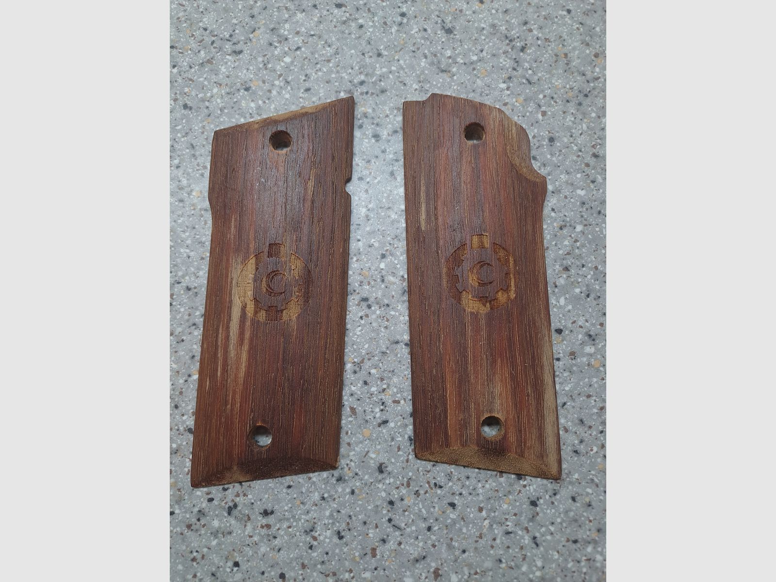 Coonen Arms Original Holz Griffschalen, Natur Geölt 