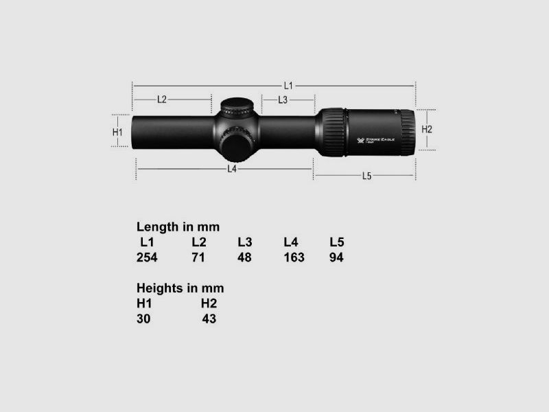 Vortex Strike Eagle 1-8x24mm, afbeelding 4 van 8