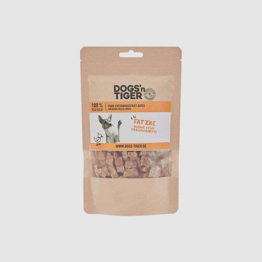 Dogs’n Tiger Hundesnack Fatzke Ente 80g