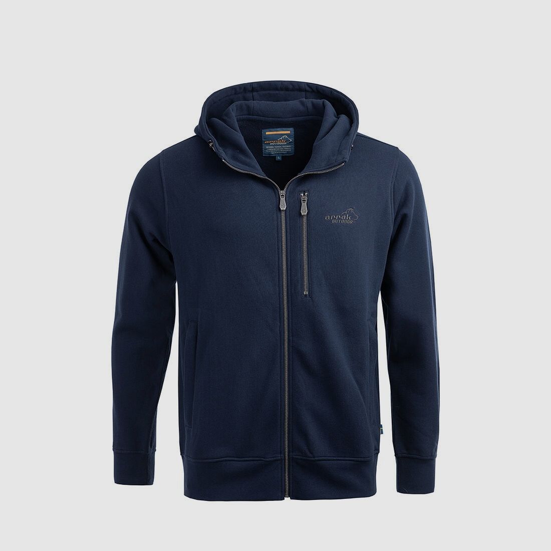 Arrak Outdoor Sporty Hoodie, Herren, Navy, 3XL