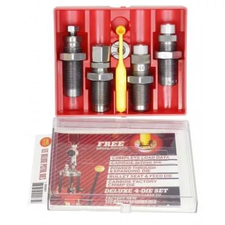 LEE – Lee Carbide Deluxe Matrizensatz mit 4 Matrizen, Kal. .40 S&W