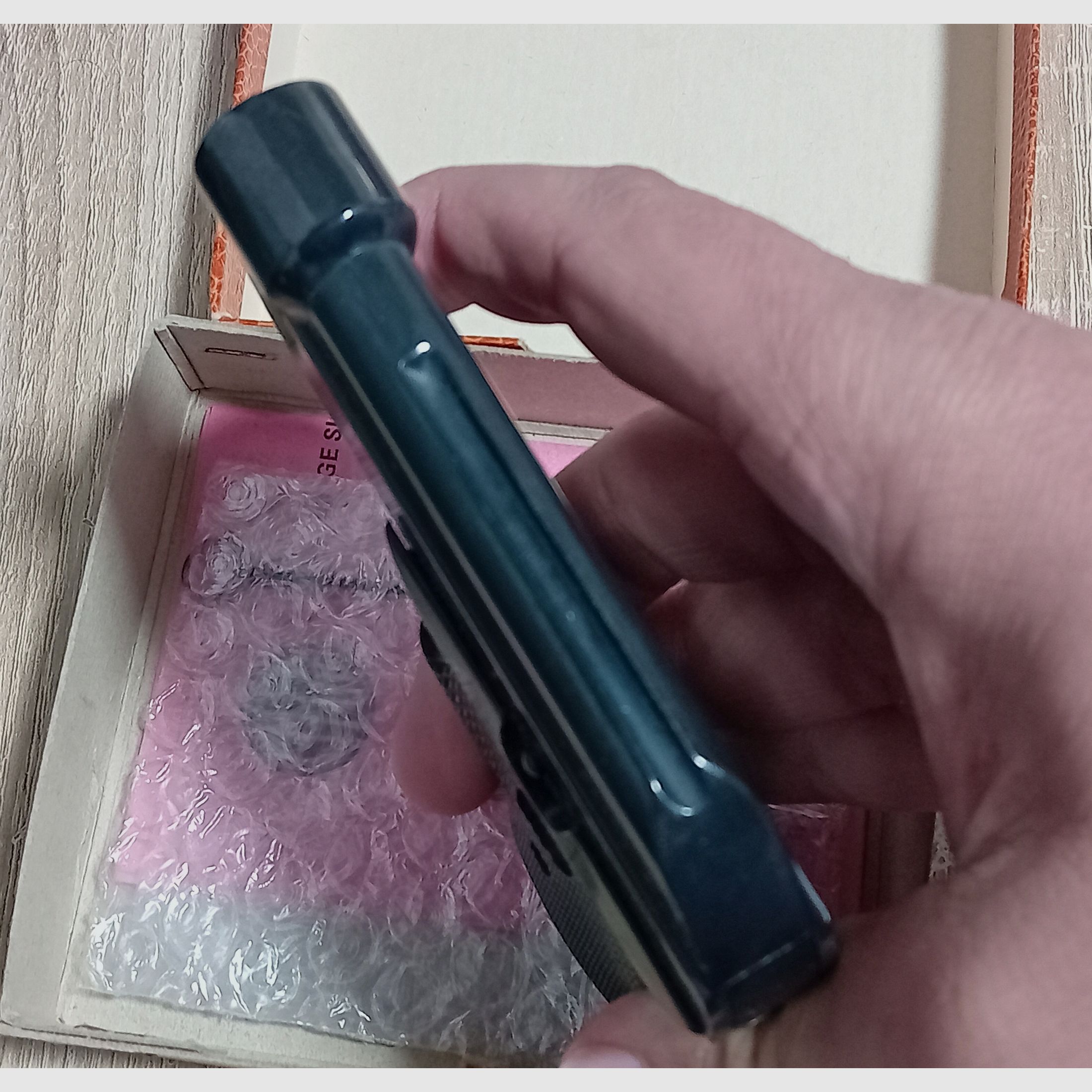 Zeldzame EM-GE Mod. 62 in kal. 6 mm Knall Flobert met verpakking!