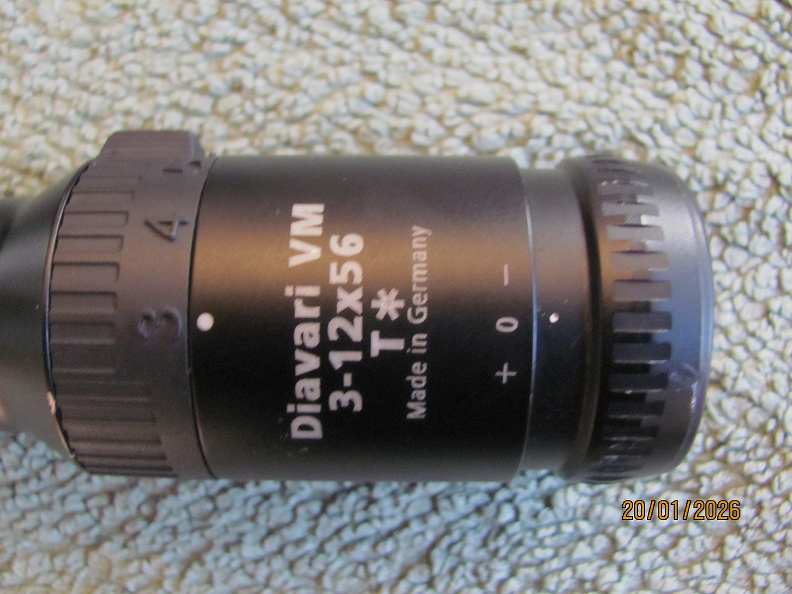 DAS Nachtglas Zeiss Diavari VM 3-12x56 T* w bardzo dobrym stanie Krzyż 40 FFP Oryginalny