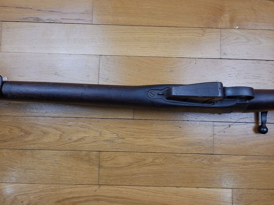 Goede Geweer Lee-Enfield N°4 MKI – 303 British – 10 schoten – Fazakerley – Monomatrikulaire wapen met sluitmagazijn – 1943 – TBE, afbeelding 14 van 20