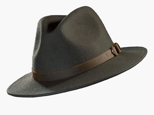 Skogen wool hat with leather band