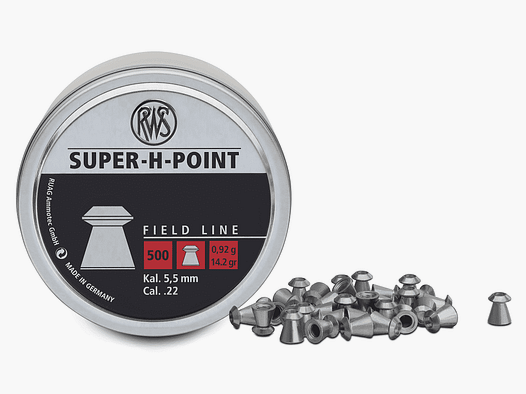 RWS S-H-POINT Diabolo 5.5 mm 0.92 g 500 pcs