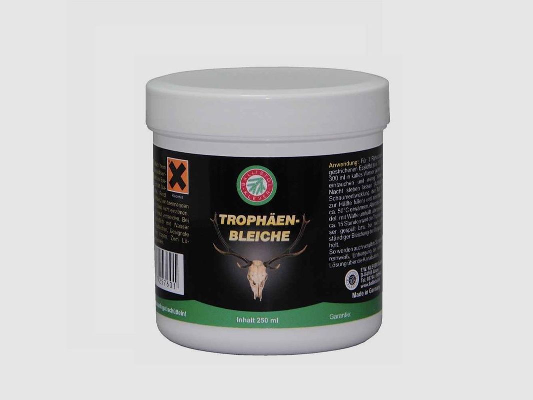Blanchissant Ballistol pour trophées