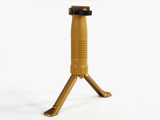 B&T Unigrip QD Handgriff mit integrierten Bipod Coyote-TAN