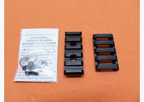 Falcon Industries AR-15: Picatinny voorhandrail 2" Falcon (4352) Alu Zwart/ Picatinnyschiene om aan te schroeven