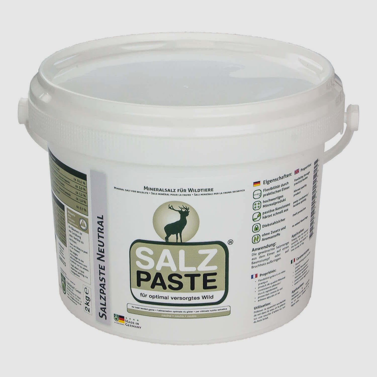 Wild salt paste neutral, 2kg