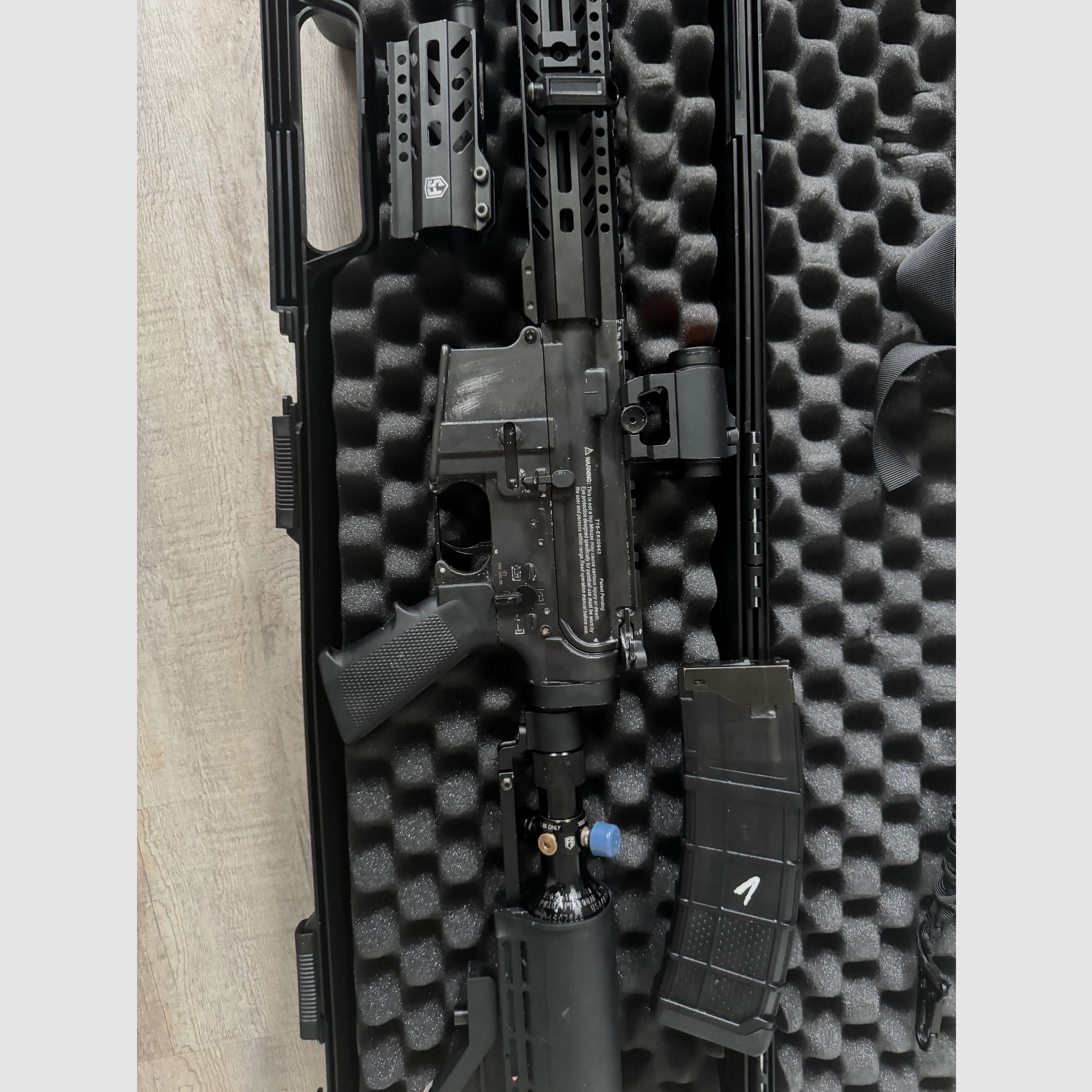Paintball magfed t15 gen 4 mit viel Zubehör 