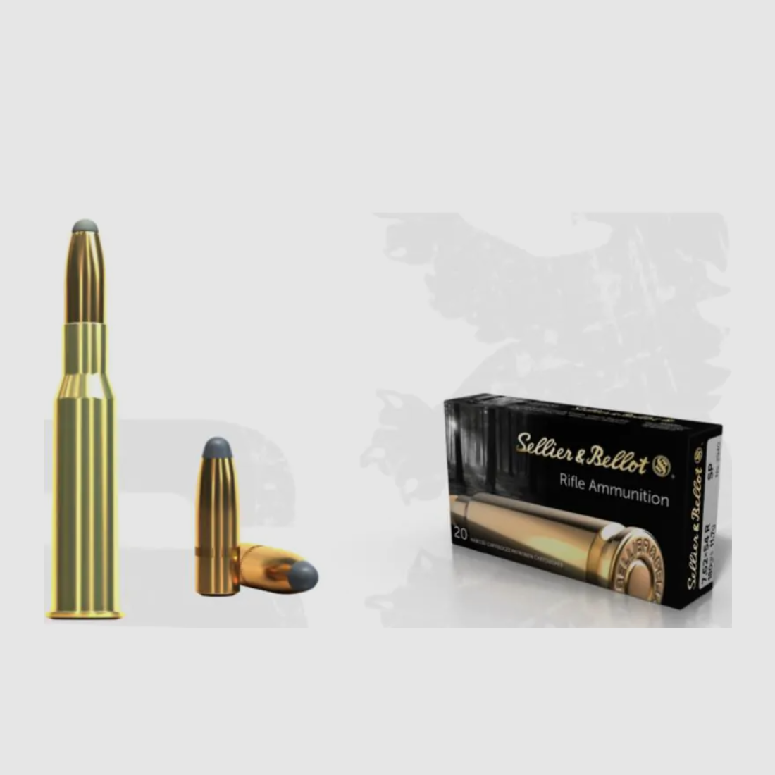 Amunicja 7,62X54R Sellier & Bellot 11,7G SP