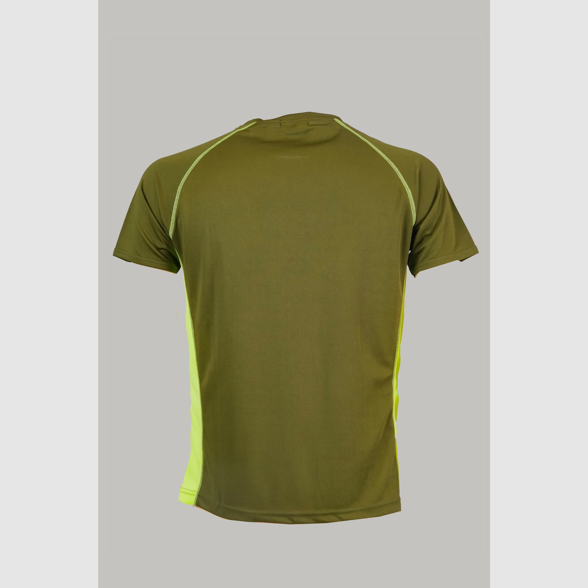 RS HUNTING T-SHIRT TECNICA B/2 ZIELONY/ŻÓŁTY, zdjęcie 5 z 15