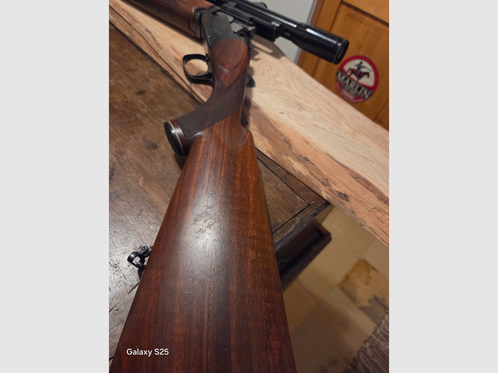 Wymiana: podwójna strzelba w kal. 45/70 na lunetę March