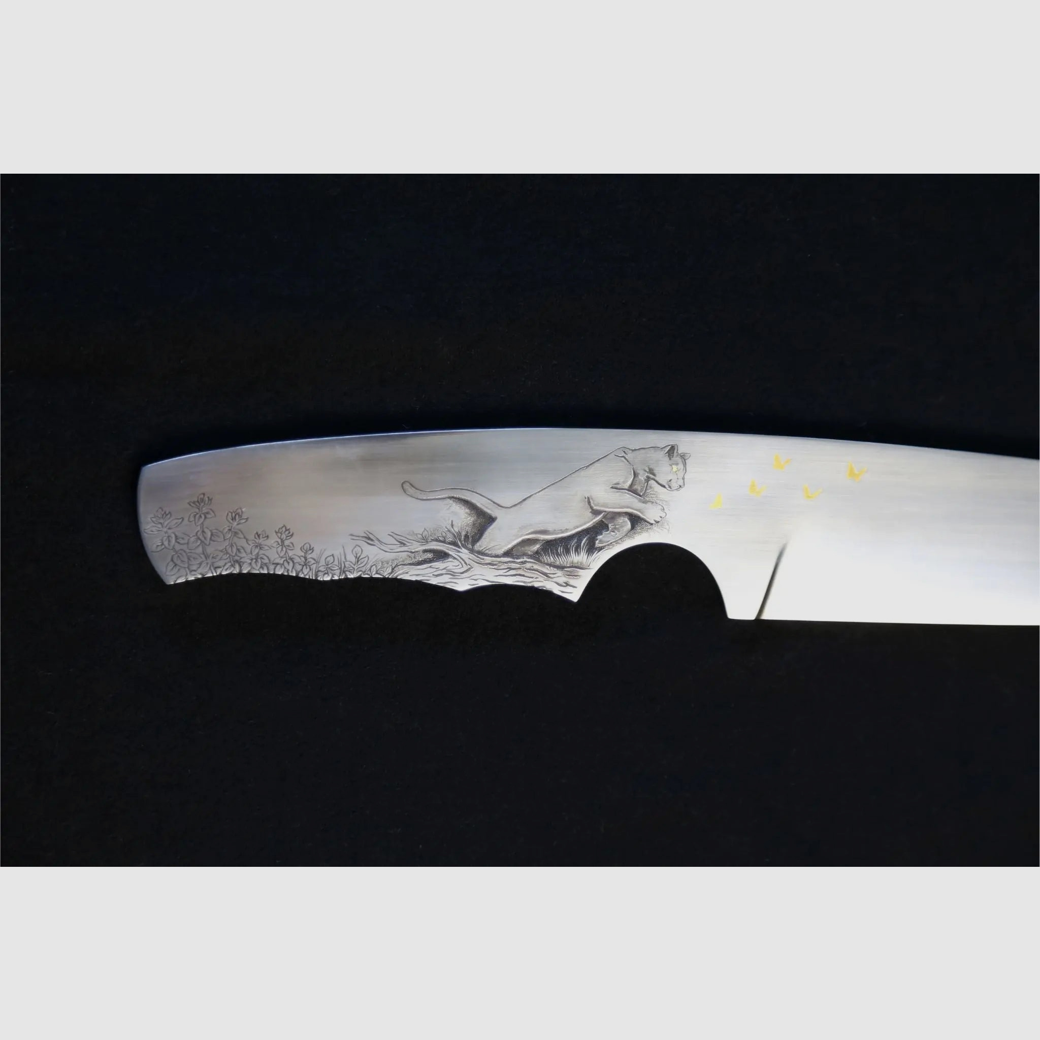 Jahresmesser 2024, Handgraviert & Goldeinlage