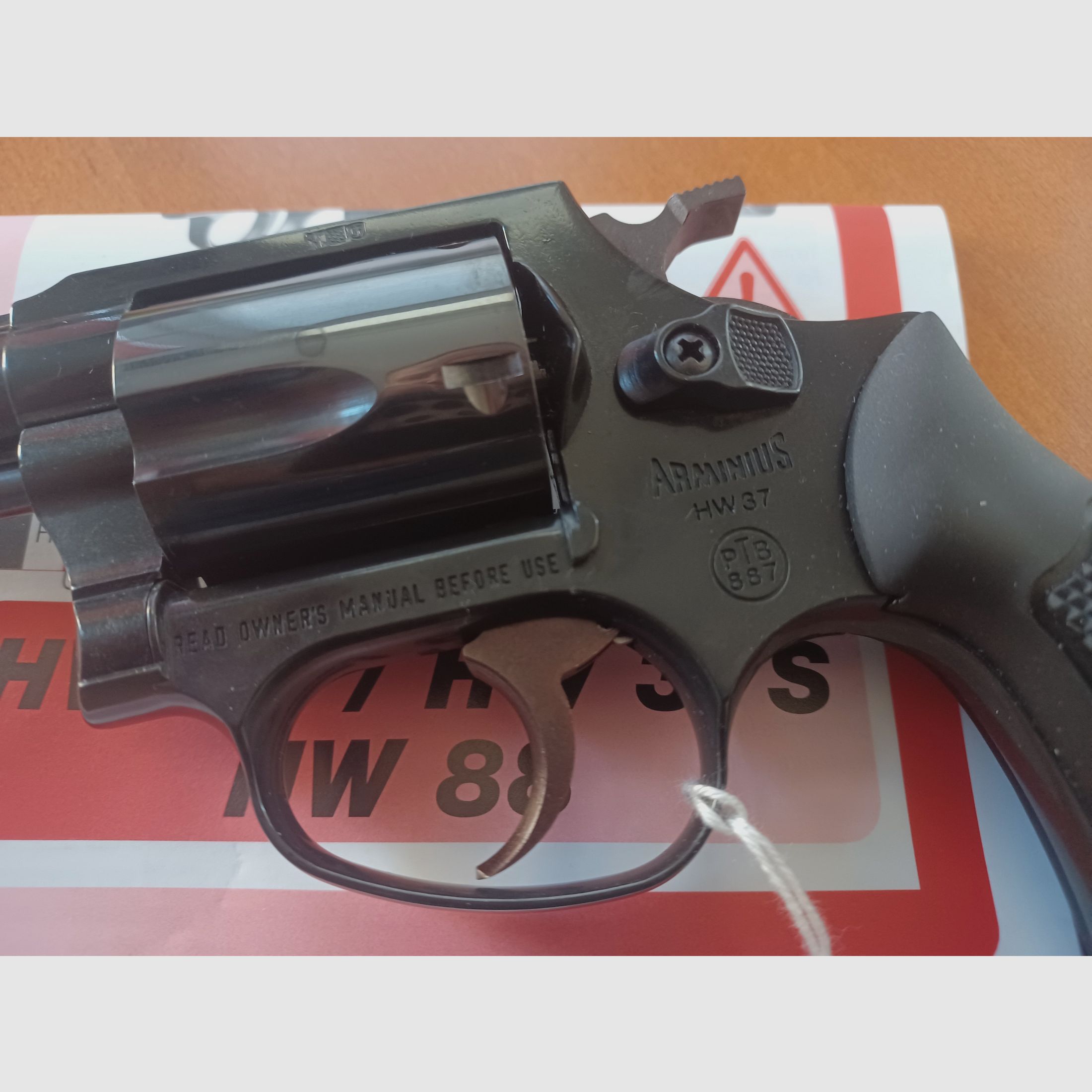 Arminius HW 37 cal. 9mm R. blank firing, image 4 of 4