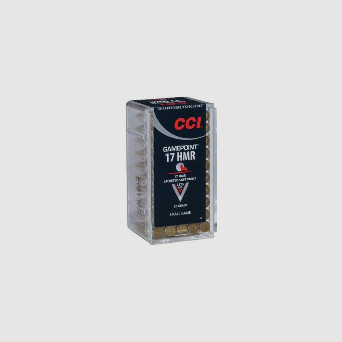 CCI Gamepoint .17 HMR 20GR JSP 50 Patronen