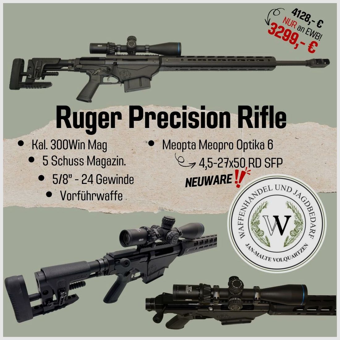 Ruger Precision Rifle 300WinMag