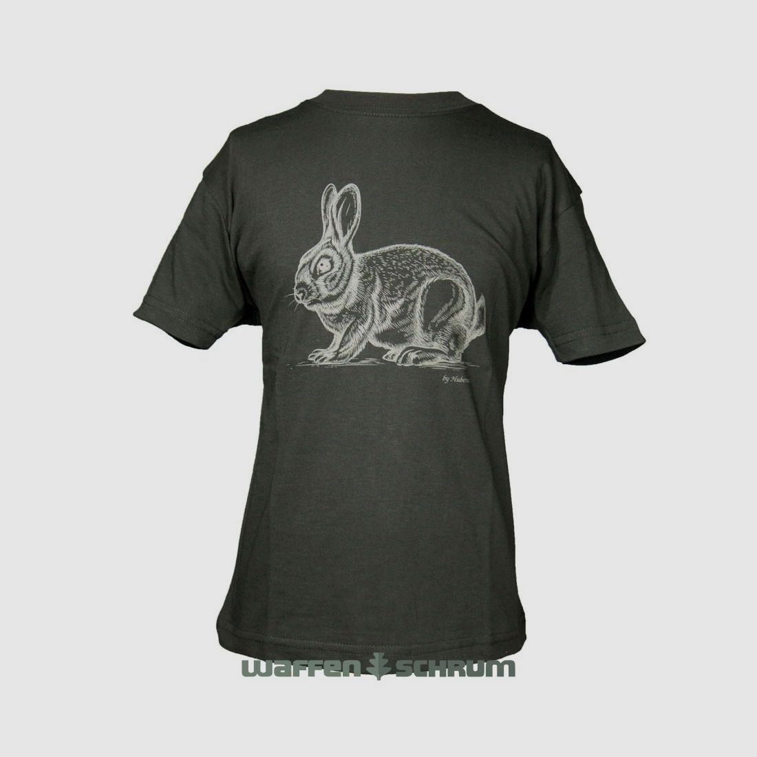 Hubertus T-Shirt Rabbit Olive