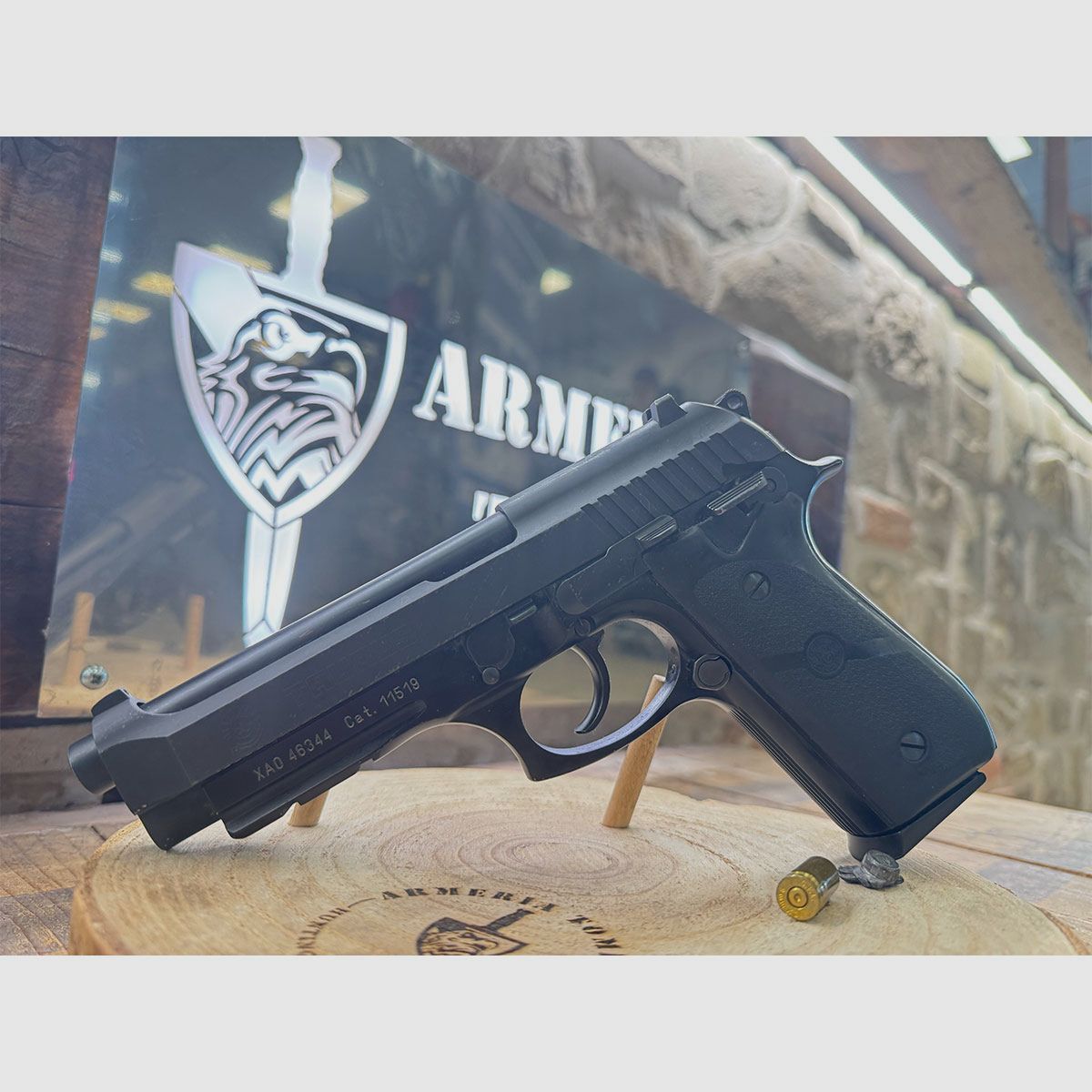 GEBRUIKT – PISTOOL – TAURUS MOD. PT 92 AF kal. 9×21, afbeelding 1 van 5