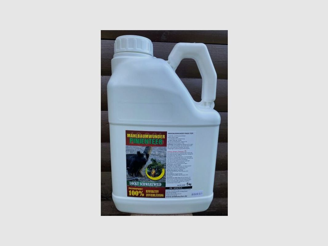 Wildlutscher Mahlbaum Wunder Pinien Teer (Harz) 5 Liter