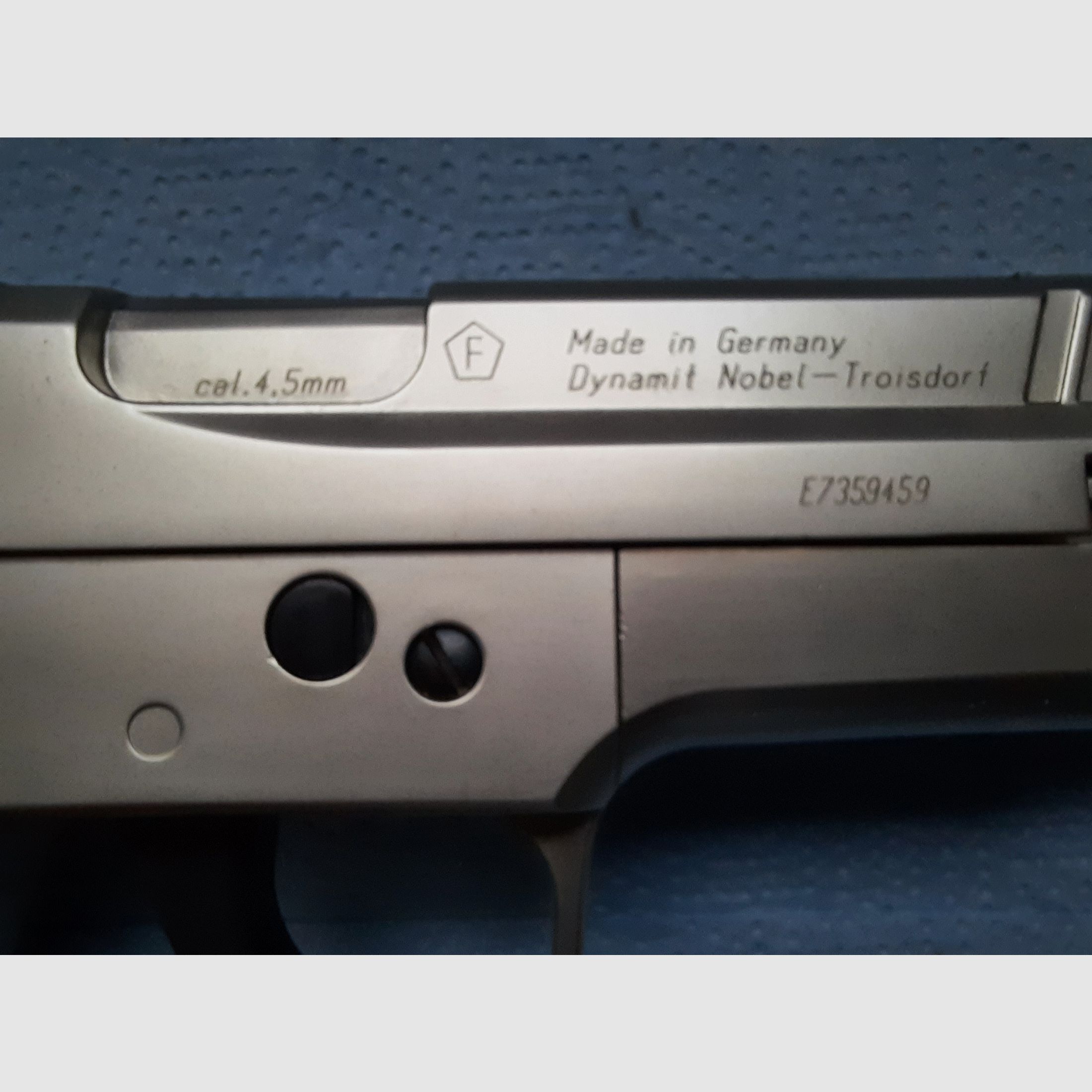 RWS C 225 Target, vernickelt